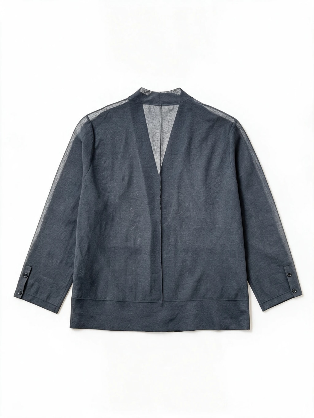 细亚麻编织遮阳西服